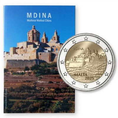 Μάλτα 2 Ευρώ 2025 "Mdina Η...