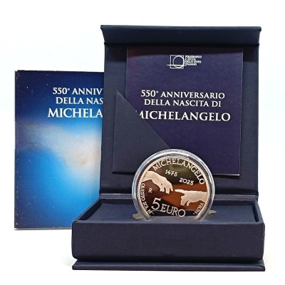 Italy 5 Euro silver 2025...