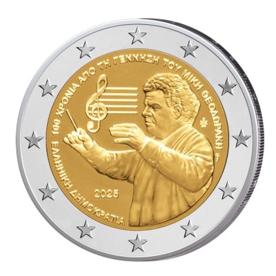 Greece 2 Euro 2025  " 100...