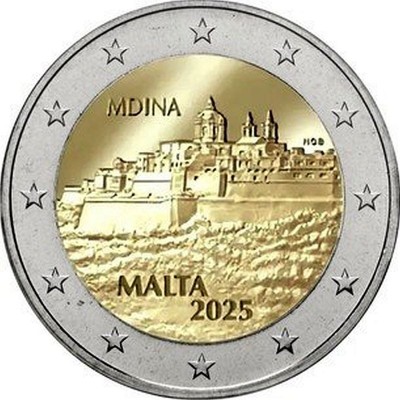 Μάλτα 2 Ευρώ 2025 "Mdina Η...