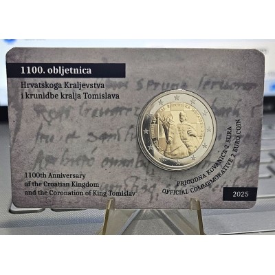 Croatia 2 Euro 2025 " 1100...