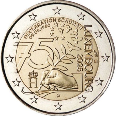 Luxembourg 2 Euro 2025...