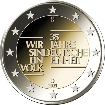 Germany 2 Euro 2025 " 35th...