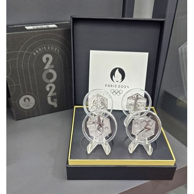 France 4x10 Euro silver...