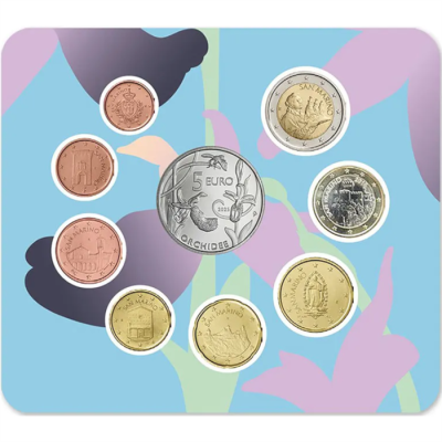 San Marino 9-Coin EURO BU...