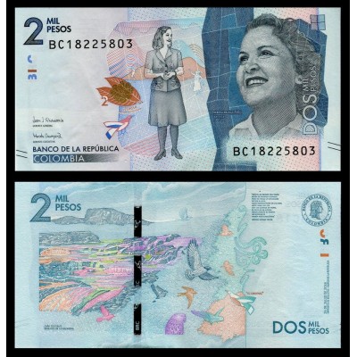 Colombia- 2 mil Pesos 2021...