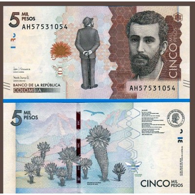 Colombia- 5 mil Pesos 2020...