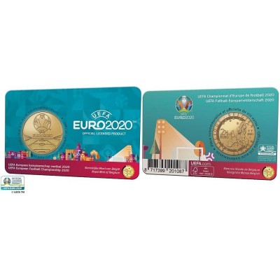 Belgium 2,5 euro 2021 Uefa...