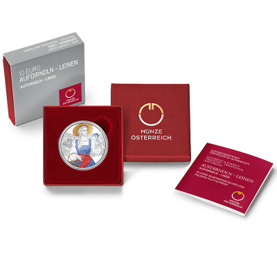 Austria 10 Euro colored...