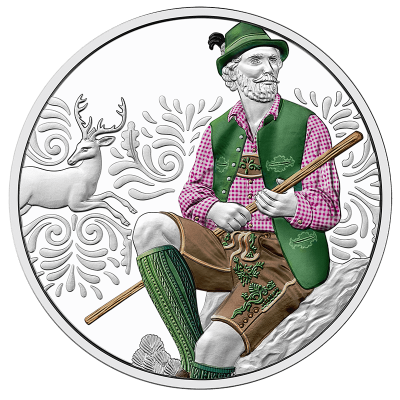 Austria 10 Euro colored...