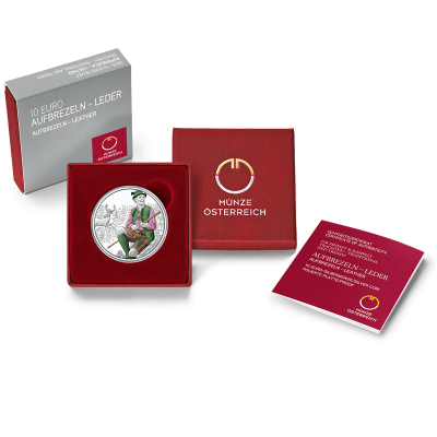 Austria 10 Euro colored...