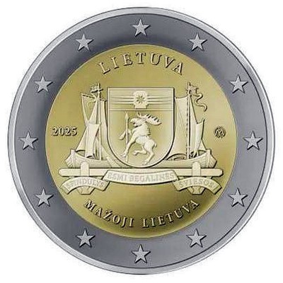 Lithuania 2 Euro 2025 "...