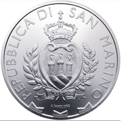 San Marino 5 euro Silver...