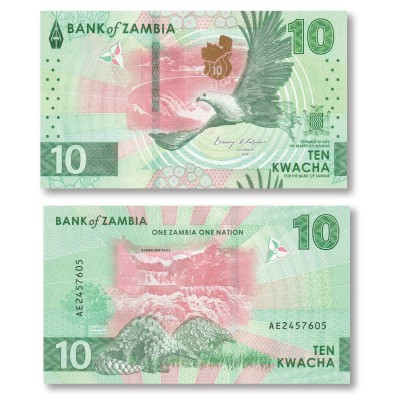 Zambia 10 Kwacha 2024...