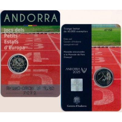 Andorra 2 Euro 2025 "Games...