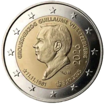 Λουξεμβούργο 2 ευρώ 2026 "...