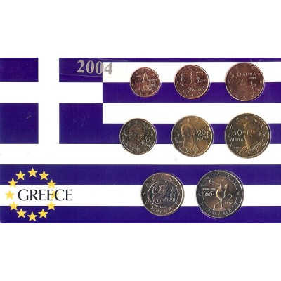 Greece Complete set 2004 in...