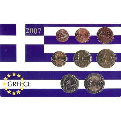 Greece Complete set 2007 in...