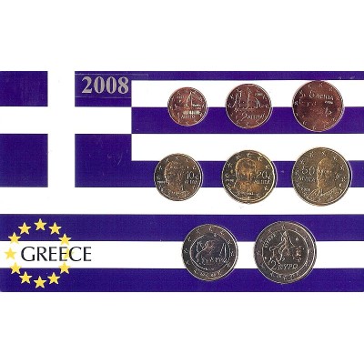 Greece Complete set 2008 in...