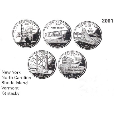 Πλήρες σετ Quarter Dollars...