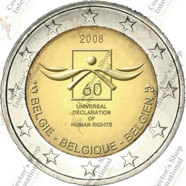 Βέλγιο 2 Ευρώ 2008 "60η...
