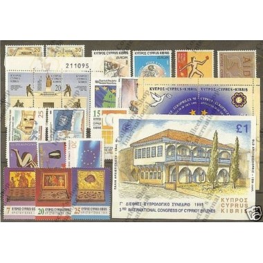 Cyp​rus- 1995 Complete Year...