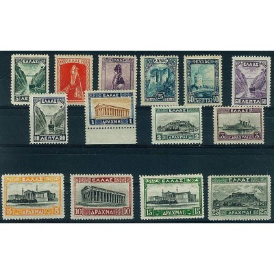 Greece 1927 "Landscapes A"...